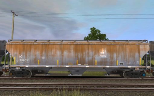 IC Trinity 3-Bay Covered Hopper