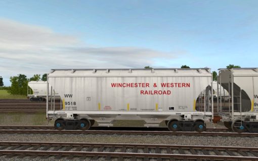 WW Trinity 2-Bay Covered Hopper - Image 6