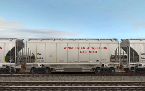 WW Trinity 2-Bay Covered Hopper - Image 5