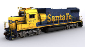 ATSF GP38-2