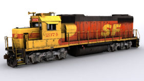 ATSF Kodachrome GP38-2