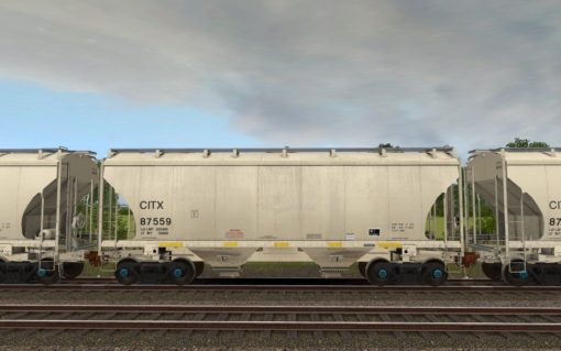 CITX Trinity 2-Bay Covered Hopper - Image 6