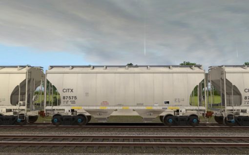 CITX Trinity 2-Bay Covered Hopper - Image 4