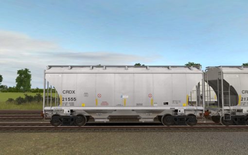 CRDX Trinity 2-Bay Covered Hopper - Image 4