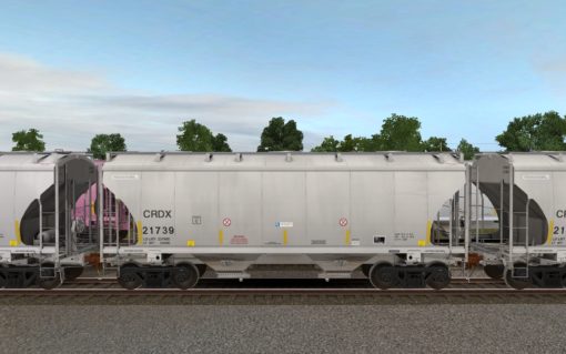 CRDX Trinity 2-Bay Covered Hopper - Image 5
