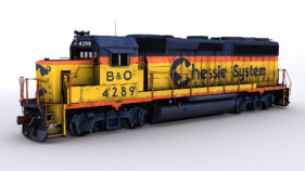 Chessie System GP40-2 Phase II