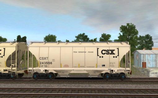 CSXT Trinity 2-Bay Covered Hopper - Image 6