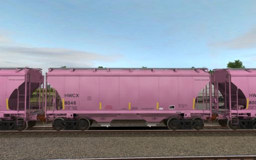 HWCX Trinity 2-Bay Covered Hopper - Image 6