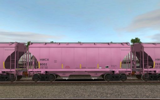 HWCX Trinity 2-Bay Covered Hopper - Image 5
