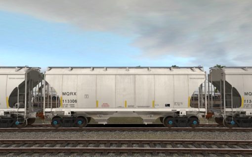 MQRX Trinity 2-Bay Covered Hopper - Image 6