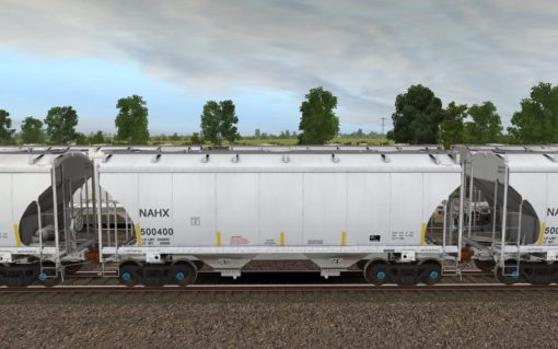 NAHX Trinity 2-Bay Covered Hopper - Image 4