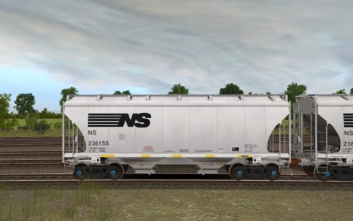 NS Trinity 2-Bay Covered Hopper - Image 7