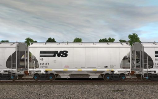 NS Trinity 2-Bay Covered Hopper - Image 5