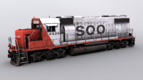 SOO Line GP38-2 Phase II