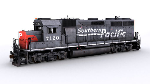 SP GP40M-2 Speed Lettering