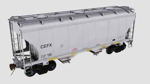 CEFX Trinity 2-Bay Covered Hopper