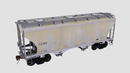 CEMX Trinity 2-Bay Covered Hopper