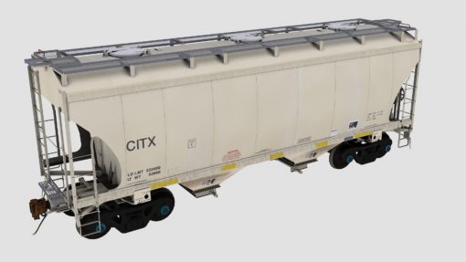 CITX Trinity 2-Bay Covered Hopper - Image 3