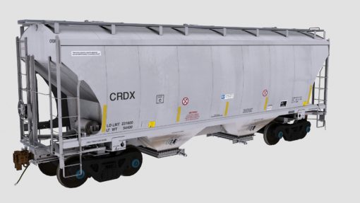 CRDX Trinity 2-Bay Covered Hopper - Image 2