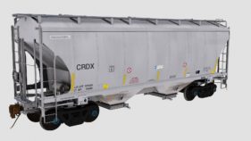 CRDX Trinity 2-Bay Covered Hopper