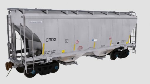 CRDX Trinity 2-Bay Covered Hopper