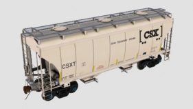 CSXT Trinity 2-Bay Covered Hopper