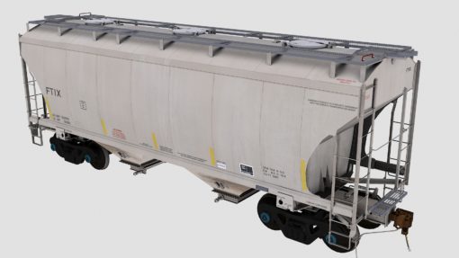 FTIX Trinity 2-Bay Covered Hopper - Image 3