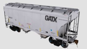 GACX Trinity 2-Bay Covered Hopper