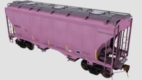HWCX Trinity 2-Bay Covered Hopper
