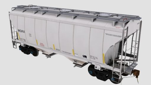 MQRX Trinity 2-Bay Covered Hopper - Image 3