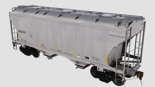 MQRX Trinity 2-Bay Covered Hopper