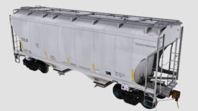 TILX Trinity 2-Bay Covered Hopper