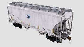 TILX Trinity 2-Bay Covered Hopper 2