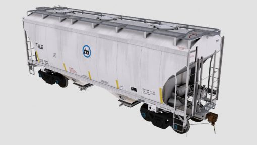 TILX Trinity 2-Bay Covered Hopper 2
