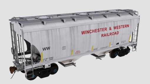 WW Trinity 2-Bay Covered Hopper - Image 2