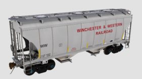 WW Trinity 2-Bay Covered Hopper