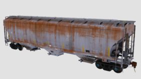 IC Trinity 3-Bay Covered Hopper