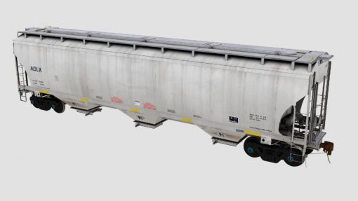 ADLX Trinity 3-Bay Covered Hopper - Image 3