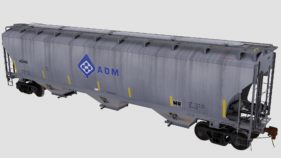 ADMX Trinity 3-Bay Covered Hopper