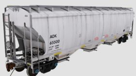 AOK Trinity 3-Bay Covered Hopper