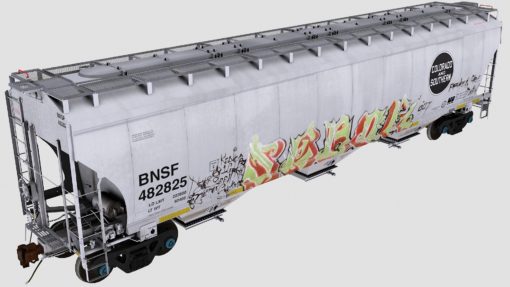 BNSF Trinity 3-Bay Hopper Heritage Mega-Pack