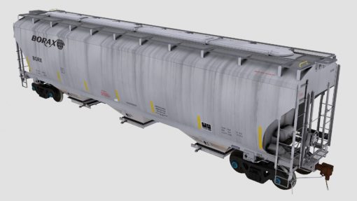 BORX Trinity 3-Bay Covered Hopper