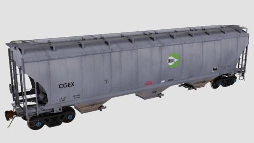 CGEX Trinity 3-Bay Covered Hopper