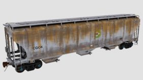 CGOX Trinity 3-Bay Covered Hopper