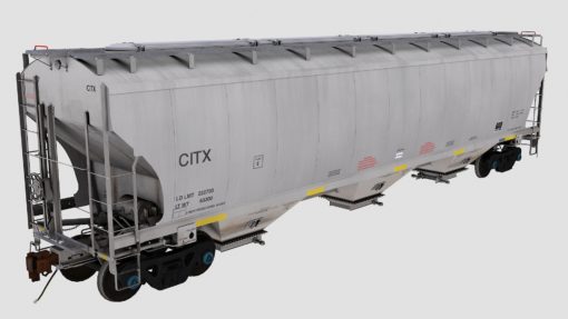 CITX Trinity 3-Bay Covered Hopper - Image 3