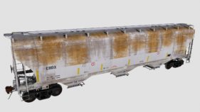 CRDX Trinity 3-Bay Covered Hopper