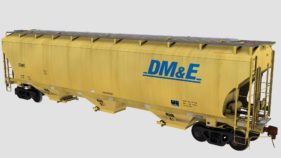 DME Trinity 3-bay Covered Hopper