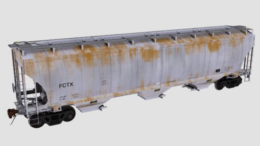 FCTX Trinity 3-Bay Covered Hopper