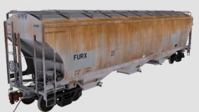 FURX Trinity 3-Bay Covered Hopper