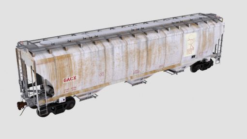 GACX Trinity 3-Bay Covered Hopper 1